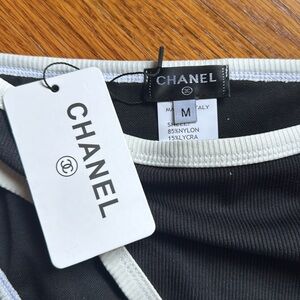 NWT Black and White Women's swimsuit  size M